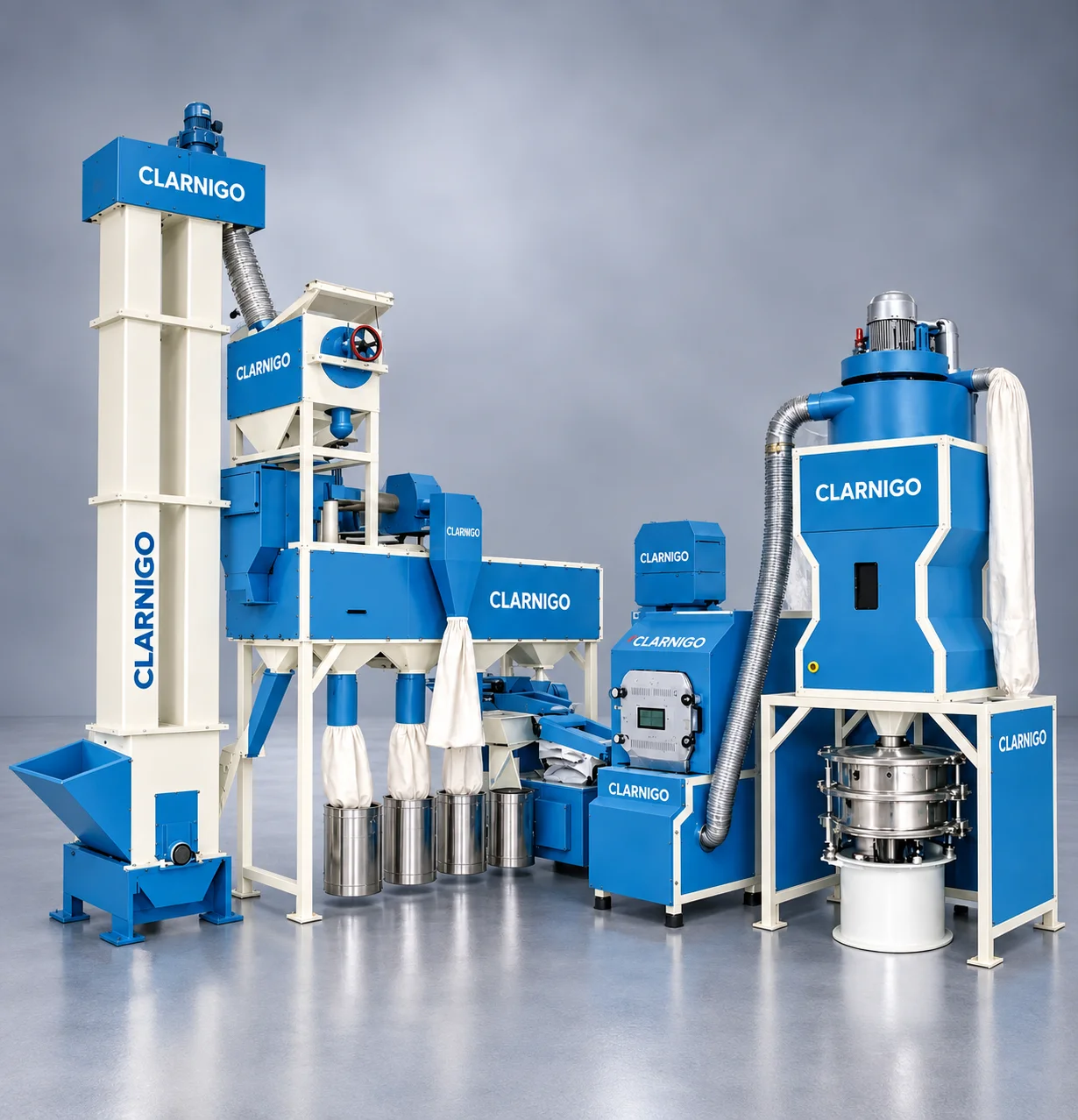 Multi Grain Seed Milling Plant